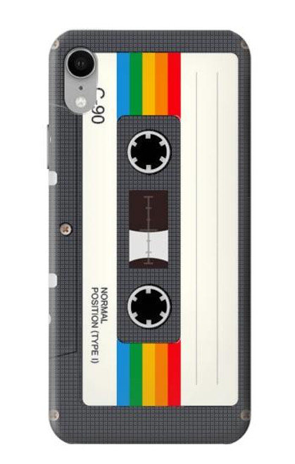 S4023 Vintage Rainbow Compact Cassette Case For iPhone XR