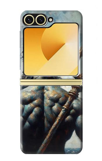 S4010 Poseidon Trident God of The Sea Case For Samsung Galaxy Z Flip 6, Flip 7 FE