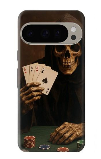 S3994 Grim Reaper Poker Win Case For Google Pixel 9 Pro