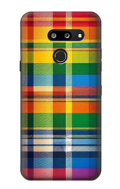 S3983 Fabric Texture LGBTQ Case For LG G8 ThinQ