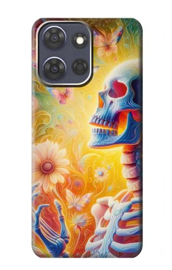 S3976 Colorful Skeleton Case For Motorola Moto G Power (2025,2026)