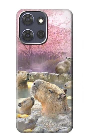 S4030 Capybara Hot Spring Case For Motorola Moto G Power (2025,2026)