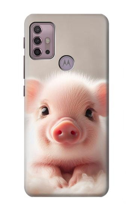 S3979 Cute Baby Pig Case For Motorola Moto G30, G20, G10