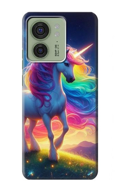 S3977 Colorful Unicorn Case For Motorola Edge (2023), Edge 40