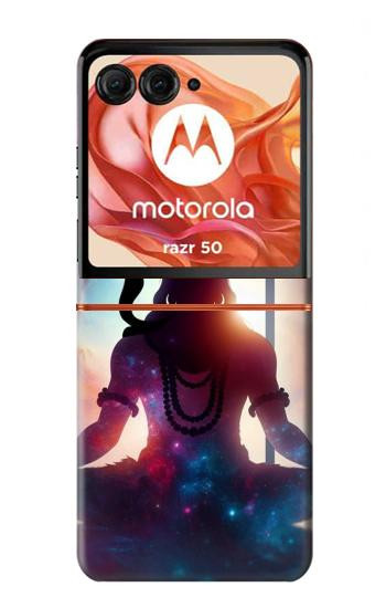S3998 Lord Shiva Nebula Case For Motorola Razr 70,60,50, Razr (2026, 2025, 2024)