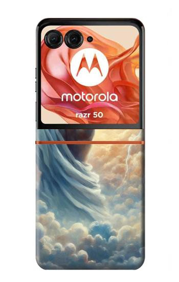 S4028 Zeus God Thunder Power Case For Motorola Razr 70,60,50, Razr (2026, 2025, 2024)