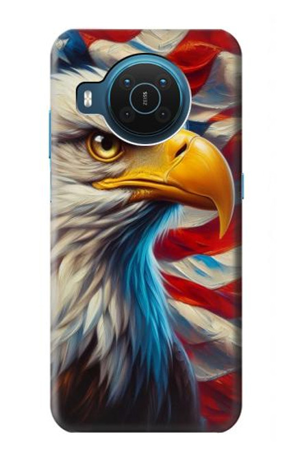 S3967 Bald Eagle American Flag Case For Nokia X20