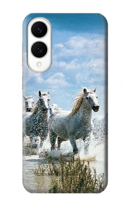 S0250 White Horse Case For Samsung Galaxy S25 Edge