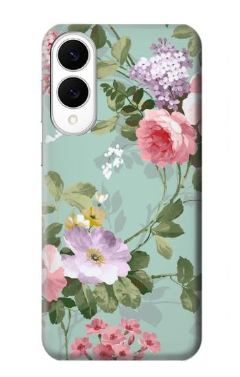 S2178 Flower Floral Art Painting Case For Samsung Galaxy S25 Edge