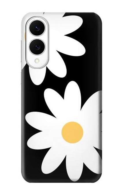 S2315 Daisy White Flowers Case For Samsung Galaxy S25 Edge