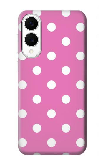 S2358 Pink Polka Dots Case For Samsung Galaxy S25 Edge