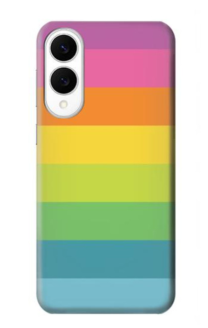 S2363 Rainbow Pattern Case For Samsung Galaxy S25 Edge
