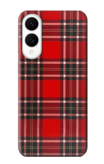 S2374 Tartan Red Pattern Case For Samsung Galaxy S25 Edge