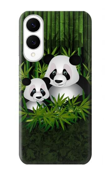 S2441 Panda Family Bamboo Forest Case For Samsung Galaxy S25 Edge