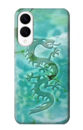 S2653 Dragon Green Turquoise Stone Graphic Case For Samsung Galaxy S25 Edge