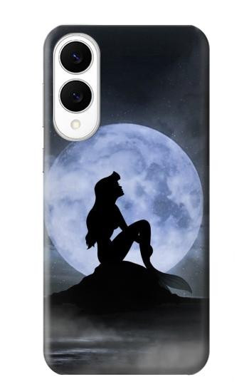 S2668 Mermaid Silhouette Moon Night Case For Samsung Galaxy S25 Edge
