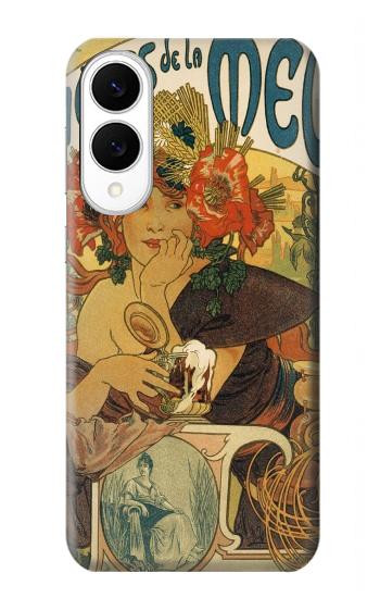 S2740 Alphonse Mucha Bieres De La Muse Case For Samsung Galaxy S25 Edge