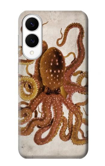S2801 Vintage Octopus Case For Samsung Galaxy S25 Edge