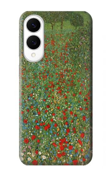 S2872 Gustav Klimt Poppy Field Case For Samsung Galaxy S25 Edge