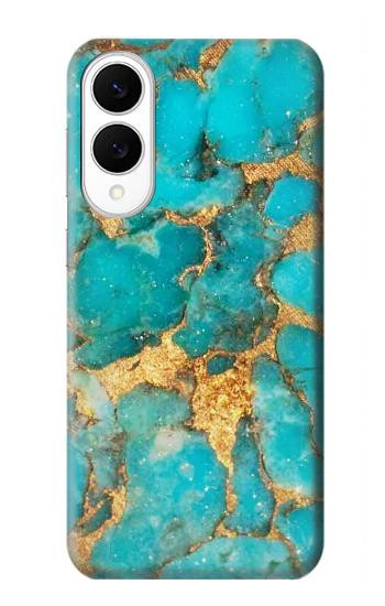 S2906 Aqua Turquoise Stone Case For Samsung Galaxy S25 Edge