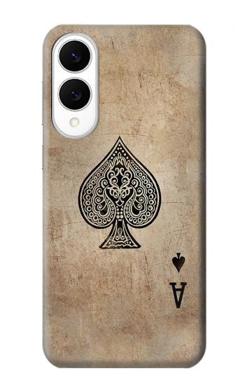 S2928 Vintage Spades Ace Card Case For Samsung Galaxy S25 Edge