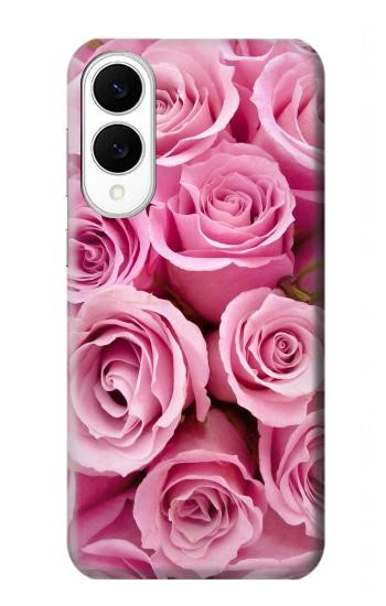 S2943 Pink Rose Case For Samsung Galaxy S25 Edge