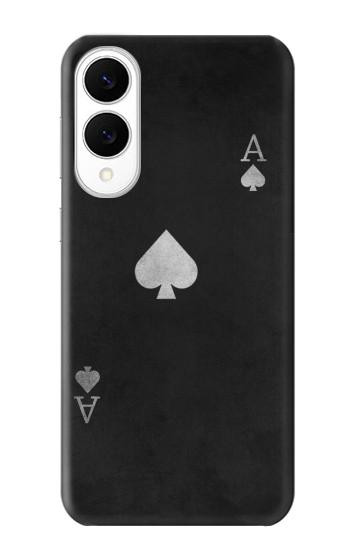 S3152 Black Ace of Spade Case For Samsung Galaxy S25 Edge