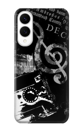 S3197 Music Cassette Note Case For Samsung Galaxy S25 Edge