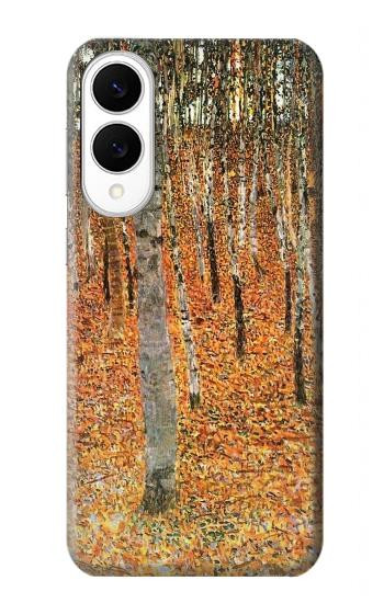 S3380 Gustav Klimt Birch Forest Case For Samsung Galaxy S25 Edge