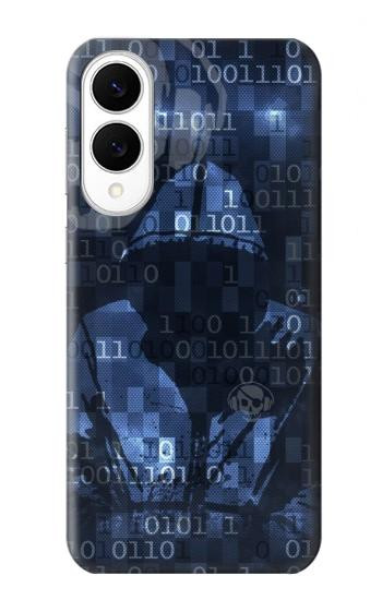 S3431 Digital Code Cyber Hacker Case For Samsung Galaxy S25 Edge
