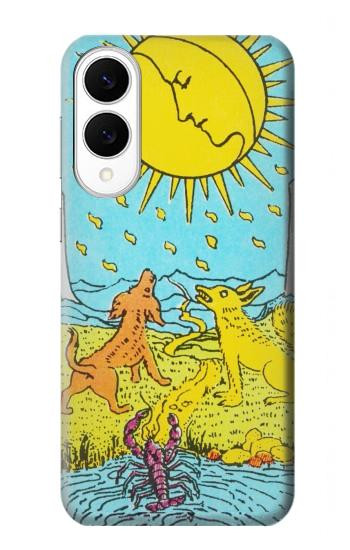 S3435 Tarot Card Moon Case For Samsung Galaxy S25 Edge