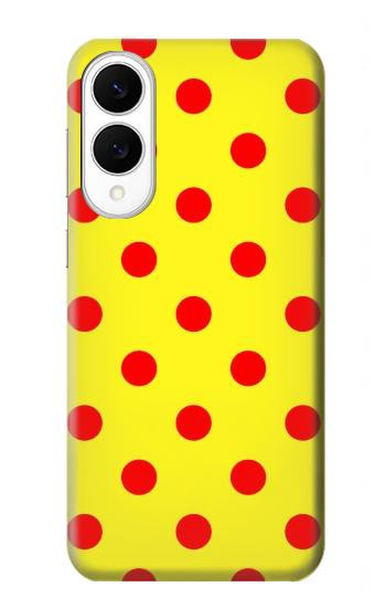 S3526 Red Spot Polka Dot Case For Samsung Galaxy S25 Edge