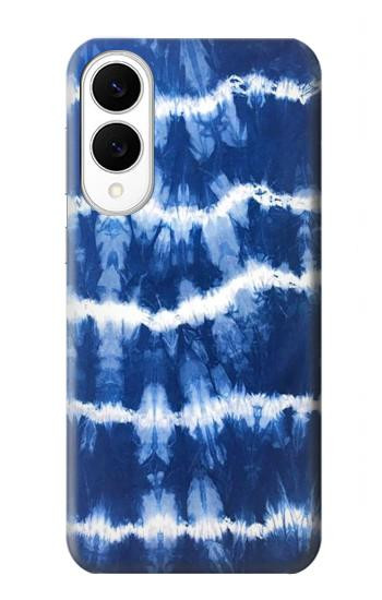 S3671 Blue Tie Dye Case For Samsung Galaxy S25 Edge