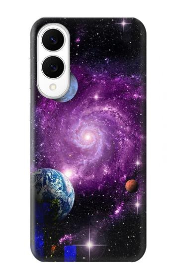 S3689 Galaxy Outer Space Planet Case For Samsung Galaxy S25 Edge