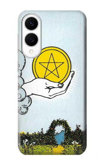 S3722 Tarot Card Ace of Pentacles Coins Case For Samsung Galaxy S25 Edge