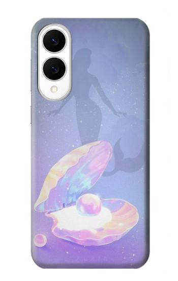 S3823 Beauty Pearl Mermaid Case For Samsung Galaxy S25 Edge