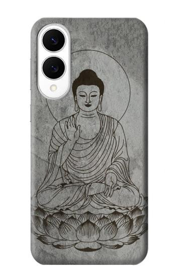 S3873 Buddha Line Art Case For Samsung Galaxy S25 Edge