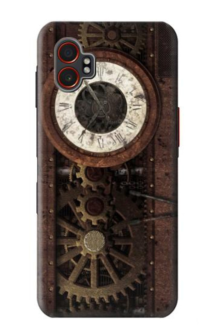 S3221 Steampunk Clock Gears Case For Samsung Galaxy XCover7 Pro