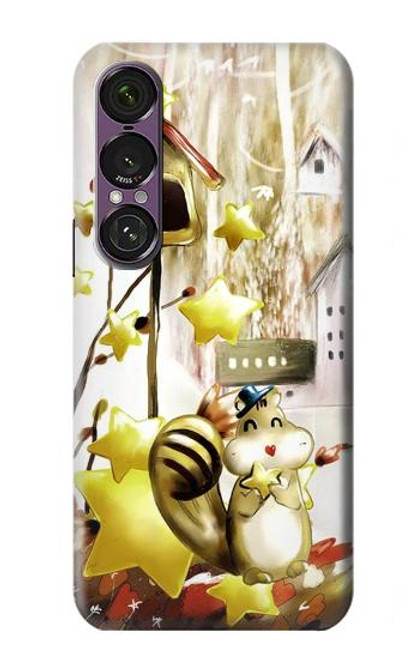 S0109 Cute Squirrel Cartoon Case For Sony Xperia 1 VII