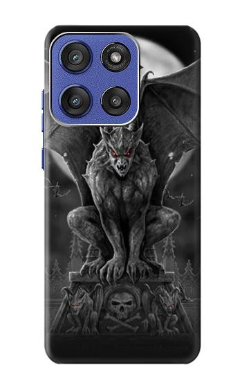 S0850 Gargoyle Devil Demon Case For Motorola Moto G Stylus 5G (2025,2026), Edge 60 Stylus