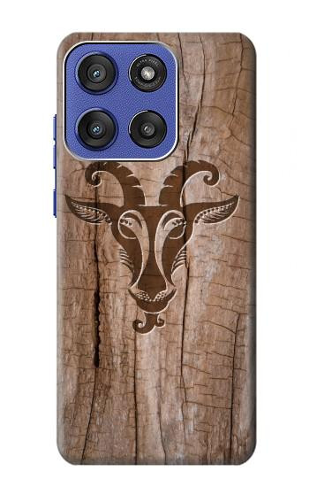 S2183 Goat Wood Graphic Printed Case For Motorola Moto G Stylus 5G (2025,2026), Edge 60 Stylus