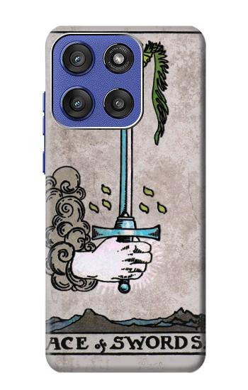 S2482 Tarot Card Ace of Swords Case For Motorola Moto G Stylus 5G (2025,2026), Edge 60 Stylus