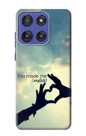 S2640 You Made Me Complete Love Case For Motorola Moto G Stylus 5G (2025), Edge 60 Stylus