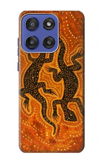 S2901 Lizard Aboriginal Art Case For Motorola Moto G Stylus 5G (2025,2026), Edge 60 Stylus