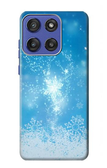 S2923 Frozen Snow Spell Magic Case For Motorola Moto G Stylus 5G (2025,2026), Edge 60 Stylus