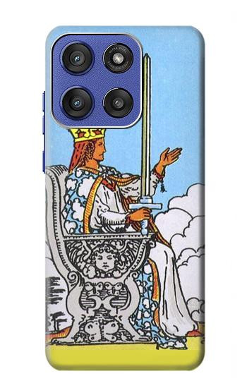 S3068 Tarot Card Queen of Swords Case For Motorola Moto G Stylus 5G (2025,2026), Edge 60 Stylus