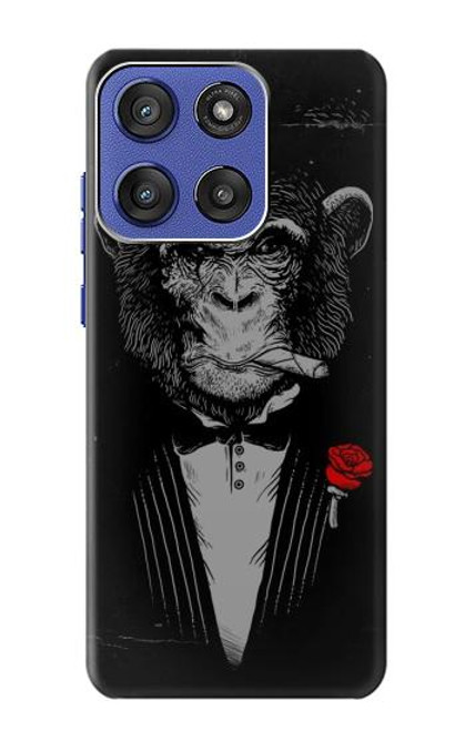 S3167 Funny Monkey God Father Case For Motorola Moto G Stylus 5G (2025), Edge 60 Stylus