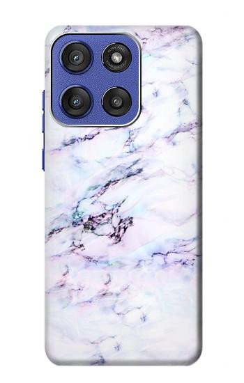 S3215 Seamless Pink Marble Case For Motorola Moto G Stylus 5G (2025,2026), Edge 60 Stylus
