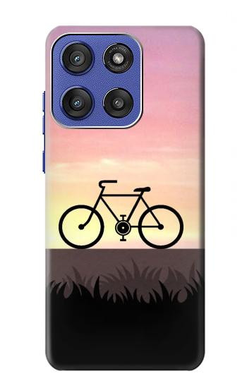 S3252 Bicycle Sunset Case For Motorola Moto G Stylus 5G (2025,2026), Edge 60 Stylus