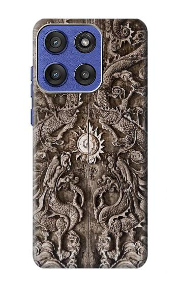 S3395 Dragon Door Case For Motorola Moto G Stylus 5G (2025,2026), Edge 60 Stylus